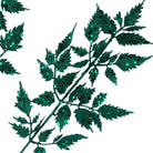 Shop For 25" Glitter Fern Spray: Hunter Green