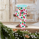 Shop For 2.5" Glitter Gumdrop Ribbon: Primary (10 Yards)