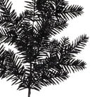 Shop For 25" Glitter Hemlock Spray: Black