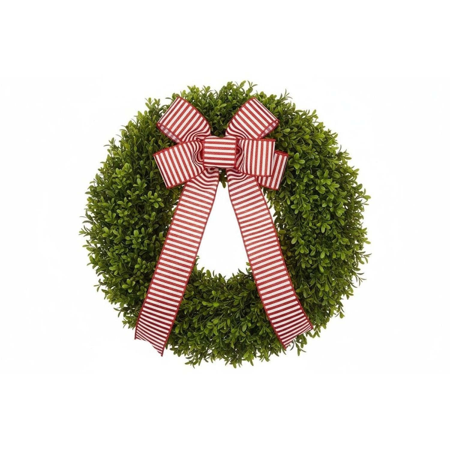 Shop For 2.5" Glitter Stripe Canvas Ribbon: White & Red (10 Yards)