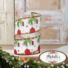 Shop For 2.5" Green Monster Hand Ornament Ribbon (10 Yards)