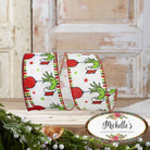 Shop For 2.5" Green Monster Hand Ornament Ribbon (10 Yards)