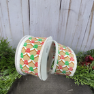 Shop For 2.5" Gumdrop Gingerbread Roof Drift Ribbon: Red/Green (10 Yards)
