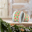 Shop For 2.5" Gumdrop Gingerbread Roof Drift Ribbon: Red/Green (10 Yards)