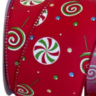 Shop For 2.5" Hard Candy Ribbon: Red (10 Yards)