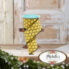 Shop For 2.5" Honeycomb Ribbon: Yellow (10 Yards)