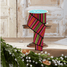 Shop For 2.5" Horizontal Stripe Ribbon: Pink/Lime/Orange (10 Yards)