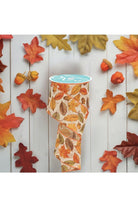 Shop For 2.5" Leaves and Acorns Ribbon: Tobacco (10 Yards) at Michelle's aDOORable Creations