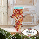 2.5" Leaves with Berries Ribbon (10 Yards)