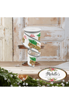 Shop For 2.5" Leopard Merry Christmas Ribbon: White (10 Yards)