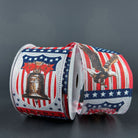 Shop For 2.5" Liberty Bell Ribbon: White (10 Yards)