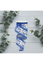 Shop For 2.5" Mini Roses and Lace Ribbon: Blue (10 Yards) at Michelle's aDOORable Creations