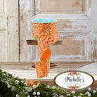 Shop For 2.5" Multi Swirls Glitter Ribbon: Orange/Pink/Lime (10 Yard)