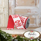 Shop For 2.5" North Pole Ribbon: Red/White (10 Yards)