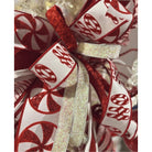 Shop For 2.5" North Pole Ribbon: Red/White (10 Yards)