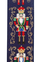 Shop For 2.5" Nutcracker Filigree Elegance Ribbon: Blue (10 Yards)