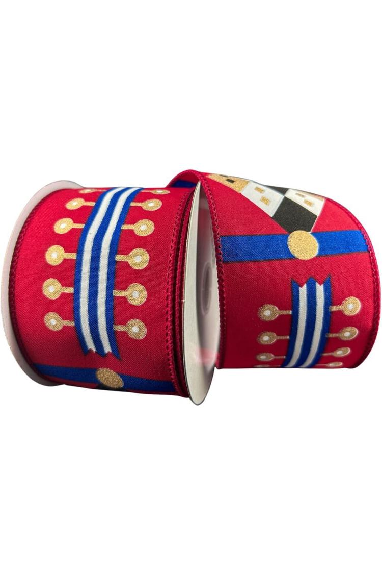 Shop For 2.5" Nutcracker Stripes Ribbon: Red, Blue and Green (10 Yards) 72439 - 40 - 25