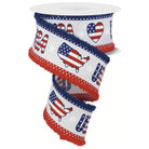 Shop For 2.5" Pattern USA Drift Ribbon: Red, White, Blue (10 Yards)