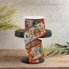 Shop For 2.5" Pumpkins Bittersweet Ribbon: Light Natural (10 Yards)