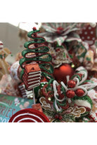 Shop For 25" Ribbon Candy Tree Stem: Red/Green