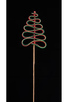 Shop For 25" Ribbon Candy Tree Stem: Red/Green