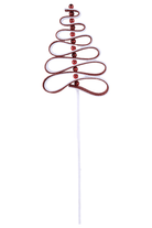 Shop For 25" Ribbon Candy Tree Stem: Red/White