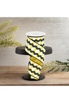 Shop For 2.5" Ricrac Stripe Ribbon: Yellow & Black (10 Yards)