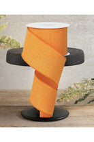 Shop For 2.5" Royal Canvas Ribbon: New Orange (10 Yards)