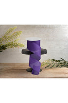 Shop For 2.5" Royal Faux Burlap Ribbon: Purple (10 Yards) at Michelle's aDOORable Creations