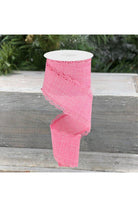 Shop For 2.5" Scalloped Edge Ribbon: Pink (10 Yard)