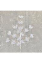 Shop For 25" Shimmering Winter Pine Spray: White