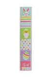 Shop For 2.5" Spring Bunny Chick Drift Ribbon: White (10 Yards)