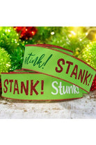 Shop For 2.5" Stink Stank Stunk Ribbon: Lime Green (10 Yards)