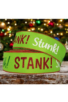 Shop For 2.5" Stink Stank Stunk Ribbon: Lime Green (10 Yards)