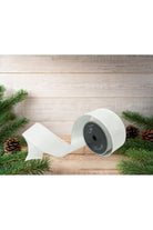 Shop For 2.5" Sugar Plum Ribbon: White (10 Yards) at Michelle's aDOORable Creations