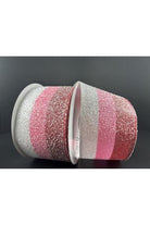 Shop For 2.5" Tricolor Candy Striped Ribbon: Red, Pink and White (10 Yards) 76358 - 40 - 13