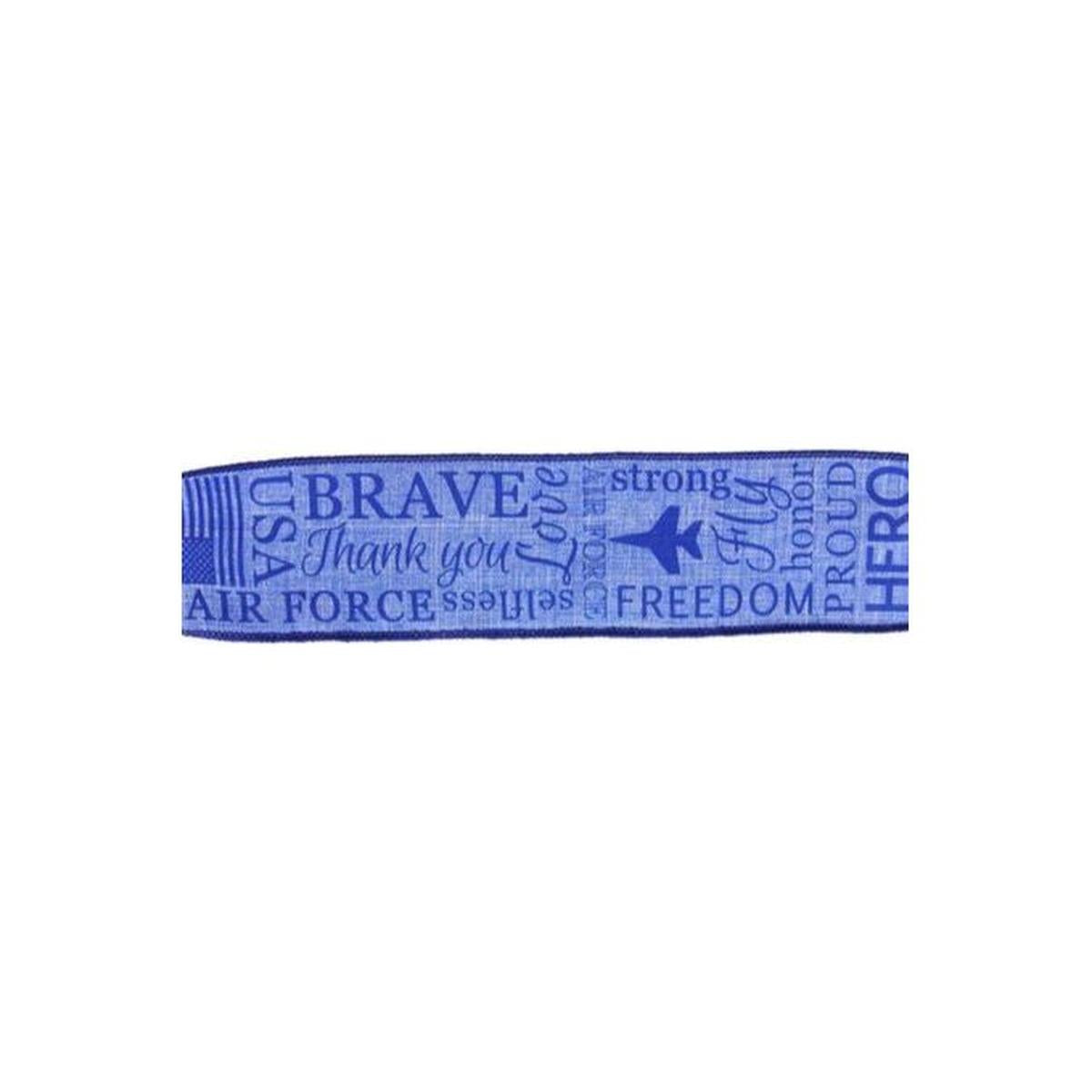 Shop For 2.5" United States Air Force Ribbon: Blue (10 Yards)