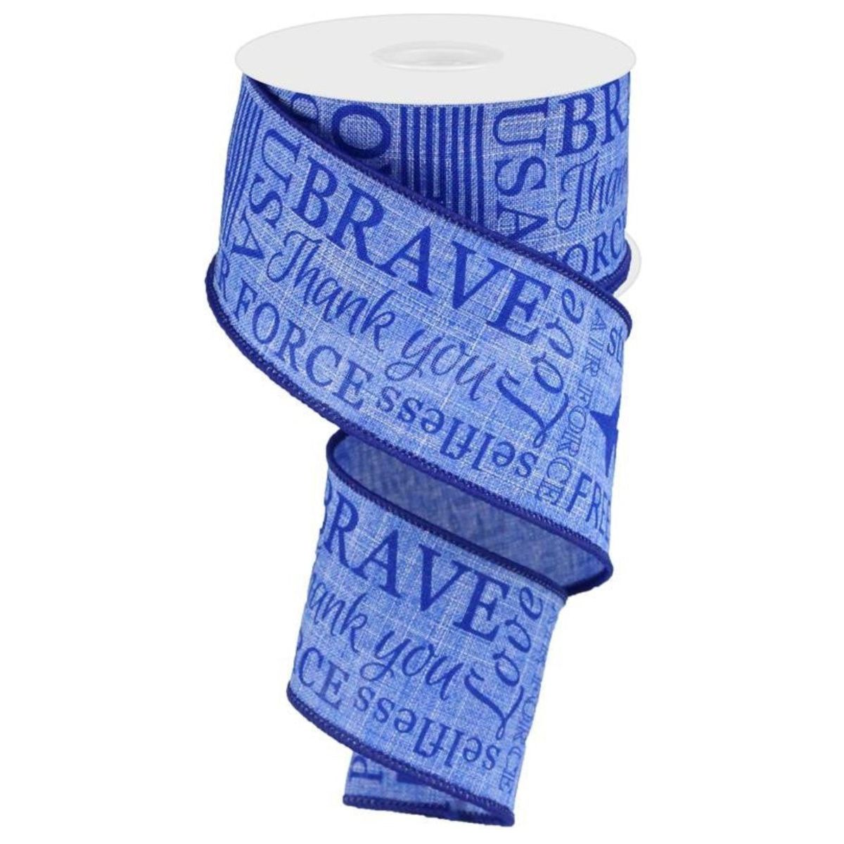 Shop For 2.5" United States Air Force Ribbon: Blue (10 Yards)