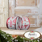 Shop For 2.5" Valentine Candy and Donuts Ribbon: White (10 Yards)