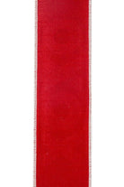 Shop For 2.5" Velvet Plush XOXO Ribbon: Red (5 Yards)