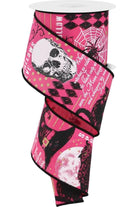 Shop For 2.5" Vintage Halloween Ribbon: Pink (10 Yards)