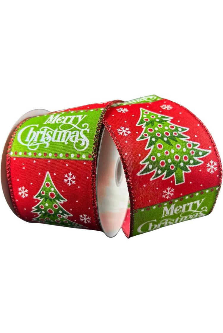 Shop For 2.5" Whimsy Merry Christmas Ribbon: Red (10 Yards) 71417 - 40 - 12