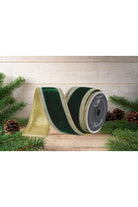 Shop For 2.5" Winter Diamonds Ribbon: Emerald (5 Yards) at Michelle's aDOORable Creations