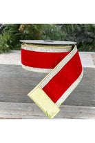 Shop For 2.5" Winter Diamonds Ribbon: Red (5 Yards) at Michelle's aDOORable Creations