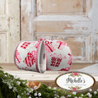 Shop For 2.5" Wrapped Gifts Ribbon: Red, Pink, and White (10 Yards)