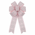 Shop For 2.5in Deluxe Wavy Floral Ribbon: Pale Pink (10 Yards)