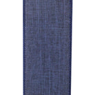 Shop For 2.5in Everyday Linen Ribbon: Denim Blue (10 Yards)