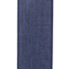 Shop For 2.5in Everyday Linen Ribbon: Denim Blue (10 Yards)