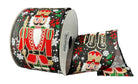 Shop For 2.5in Fancy Linen Nutcracker Ribbon: Black (10 Yards)