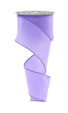 Shop For 2.5in Flower Embossed Ribbon: Lavender (10 Yards)